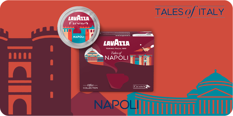ESPRESSO NAPOLI LAVAZZA FIRMA - Tales Of Italy proposé aux professionels en région Lyonnaise