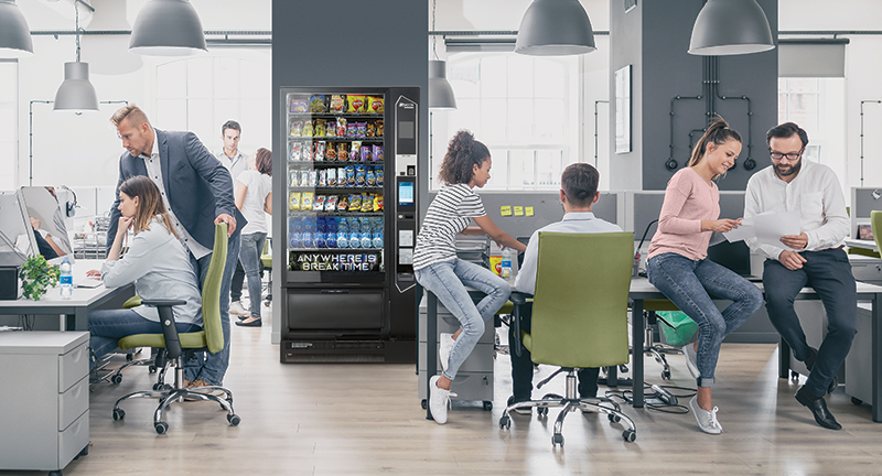 VENDING TRADITION propose des distributeurs automatiques NECTA pour les entreprises lyonnaises