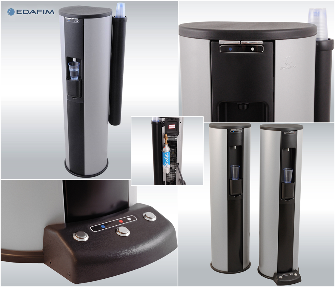 Tous les accessoires de la fontaine LUMIO proposés aux entreprises en région Rhône-Alpes