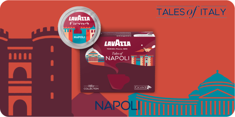ESPRESSO NAPOLI LAVAZZA FIRMA - Tales Of Italy proposé aux professionels en région Lyonnaise