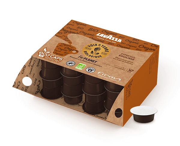 Boite de 48 caspules Equilibré voix de la terre LAVAZZA FIRMA par VENDING TRADITION