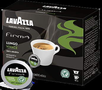 Espresso Lungo Vivace (boite de 48) pour FIRMA LAVAZZA