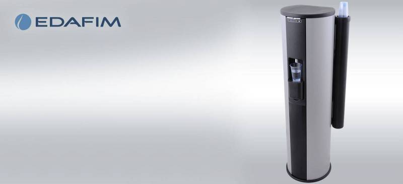 Fontaine à eau filtrée sur réseau mise en place par VENDING TRADITION pour les entreprises Lyonnaises