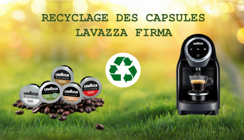 VENDING TRADITION recycle les capsules LAVAZZA FIRMA en région Lyonnaise