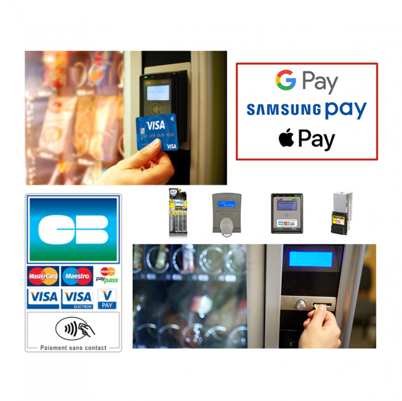 Découvrez les systèmes de paiement proposés pour équiper nos distributeurs automatiques de produits frais pour les entreprises dans Lyon