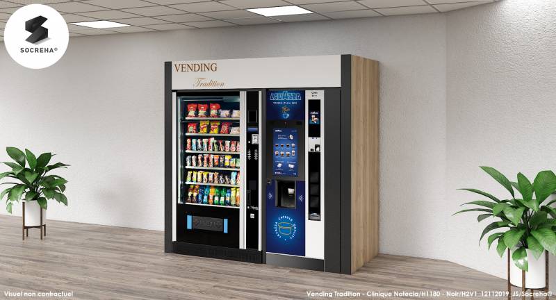 Visuel proposé par VENDING TRADITION sur Lyon pour les distributeurs automatiques VENDO et NECTA