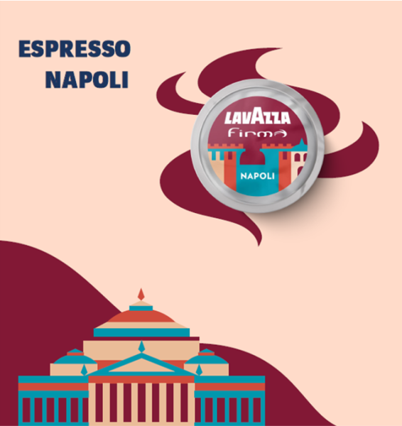 Espresso Napoli Tales Of Italy avec VENDING TRADITION en région Lyonnaise